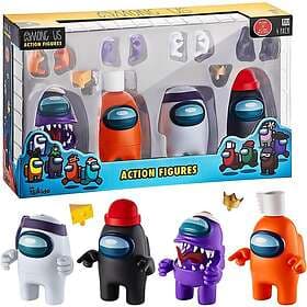 Among Us Action Figurer 4-pack 11.5cm
