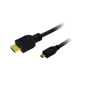 LogiLink HDMI - HDMI Micro High Speed with Ethernet 1.5m