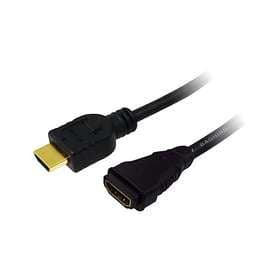 LogiLink HDMI - HDMI High Speed with Ethernet M-F 5m