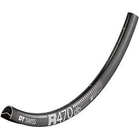 DT Swiss R 470 Disc Svart 700 28´´ 32H