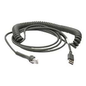 Zebra USB-/nätverkskabel 4.6 m