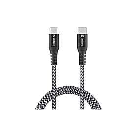 Sandberg Survivor USB typ C-kabel 24 pin USB-C till 24 pin USB-C 1 m