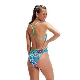 Speedo Allover Digital Vback Swimsuit (Women's)