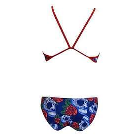 Turbo Roses&skulls Thin Strap Bikini (Women's)