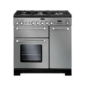 Rangemaster Kitchener 90 Dual Fuel (Stainless Steel)
