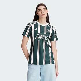 Adidas Manchester United Fc 23/24 Woman Short Sleeve T-shirt Away Grönt S
