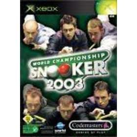 World Championship Snooker 2003 (Xbox)
