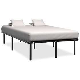 vidaXL Bed Frame svart metall 120x200 cm 284680