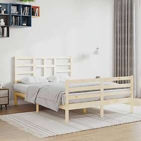 vidaXL Bed Frame massivt trä 120x200 cm 3105855