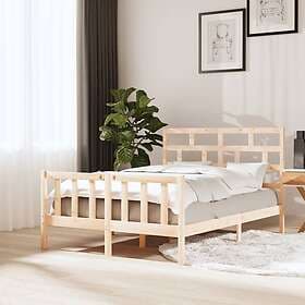 vidaXL Bed Frame massiv furu 120x200 cm 3101343