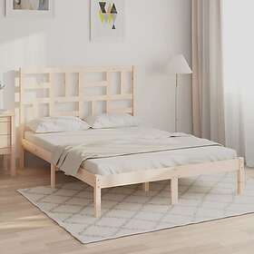 vidaXL Bed Frame massivt trä 120x190 cm 3105920