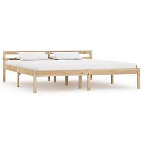 vidaXL Bed Frame massiv furu 160x200 cm 283194