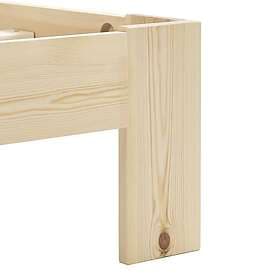 vidaXL Bed Frame massiv furu 140x200 cm 283163