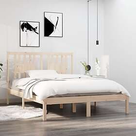 vidaXL Bed Frame massiv furu 120x200 cm 3104058