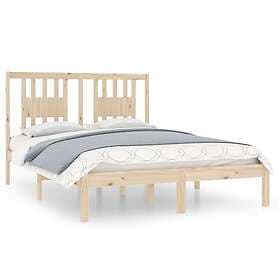 vidaXL Bed Frame massivt trä 120x190 cm 3104033