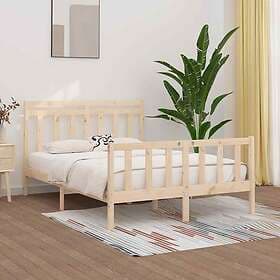 vidaXL Bed Frame massiv furu 160x200 cm 3107038