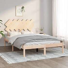 vidaXL Bed Frame 120x190 cm liten dubbelsäng massivt trä 3104838