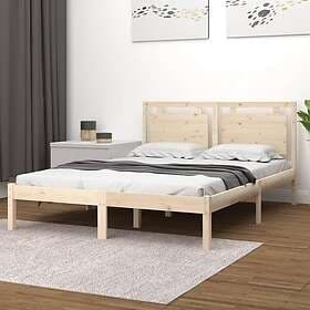 vidaXL Bed Frame massivt trä 200x200 cm 3105555