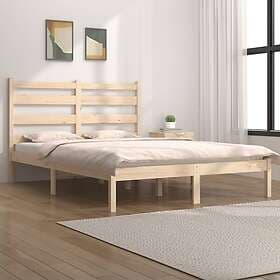 vidaXL Bed Frame massiv furu 120x190 cm 3103618