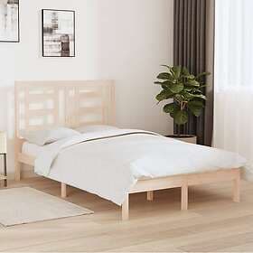 vidaXL Bed Frame massivt trä 120x190 cm 3104318