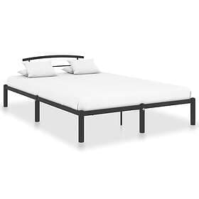 vidaXL Bed Frame svart metall 140x200 cm 284659