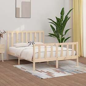 vidaXL Bed Frame massivt trä 120x200 cm 3106828