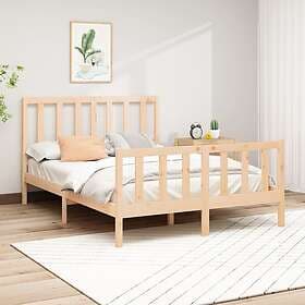 vidaXL Bed Frame massiv furu 160x200 cm 3106713