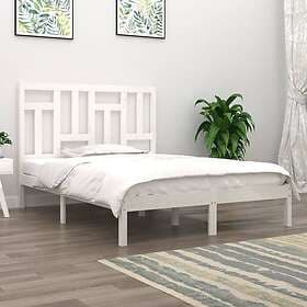 vidaXL Bed Frame vit massiv furu 140x200 cm 3104544