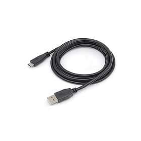 Equip 128886 USB-kabel 3 m USB 2.0 USB A USB C Sort