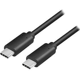 LogiLink CU0129 USB-kabel 1 m USB 3.2 Gen 2 (3.1 Gen 2) USB C Sort