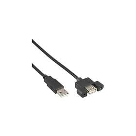 InLine 33440E USB-kabel 0.6 m Sort