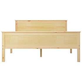 vidaXL Bed Frame massiv furu 140x200 cm 322177
