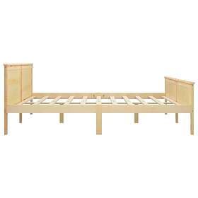 vidaXL Bed Frame massiv furu 200x200 cm 322180