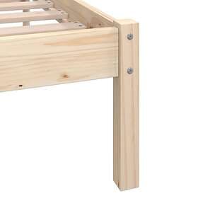 vidaXL Bed Frame massiv furu 90x190 cm 810047