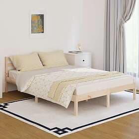 vidaXL Bed Frame massiv furu 140x200 cm 810430