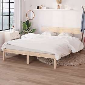 vidaXL Bed Frame massiv furu 140x200 cm 810147