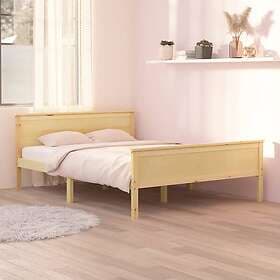 vidaXL Bed Frame massiv furu 120x200 cm 322176