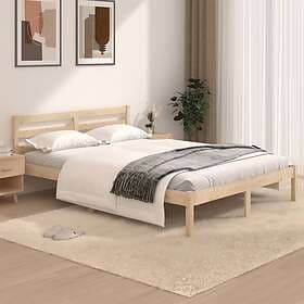 vidaXL Bed Frame massiv furu 120x190 cm 4FT 810400