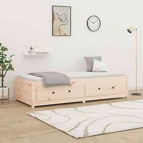 vidaXL Dagbädd 75x190 cm 2FT6 massiv trä furu 821599