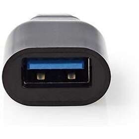Nedis USB 3.0 Adapter USB-C Hane USB A hona Svart