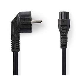 Nedis Strömkabel IEC-320-C5 2 m Svart