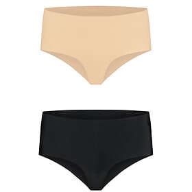 Bye Bra invisible high brief 2 pack L