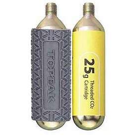 Topeak 25g 2 Units Co2 Cartridge Grå 25g