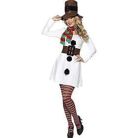 Smiffys Miss Snowman Costume Large