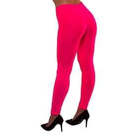 Wicked Costumes 80-tals Leggings Neonrosa Medium/Large