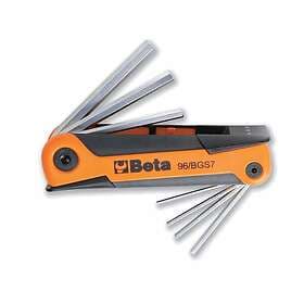 Beta Utensili 1.5-6 Mm Hexagonal Wrench Set 7 Units Silver