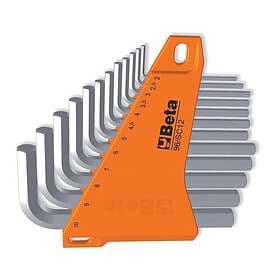 Beta Utensili 2-10 Mm Hexagonal Wrench Set 12 Units Orange