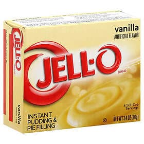 Jell-O Vanilla Pudding 96g