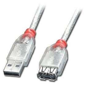 Lindy USB A - USB A M-F 2.0 2m