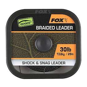 Fox International Naturals Braided 20 M Carpfishing Line Silver 40 Lbs